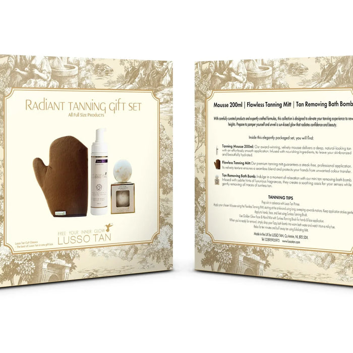 Radiant Tanning Gift Set